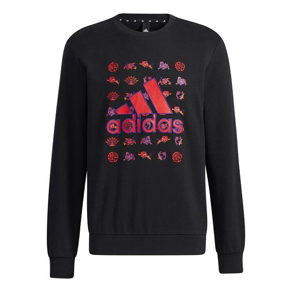 Толстовка adidas Cny Gfx Swt Un Logo Printing Round Neck Pullover Sports Black, черный 
Толстовка adidas Cny Gfx Swt Un Logo Printing Round Neck Pullover Sports Black, черный