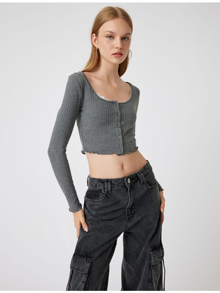 Футболка KOTON T shirt, антрацит
Футболка KOTON T shirt, антрацит