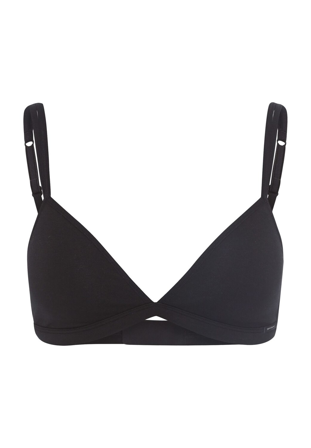 Женский треугольный бюстгальтер на каждый день с хлопковой подкладкой SKINY, черный
Женский треугольный бюстгальтер на каждый день с хлопковой подкладкой SKINY, черный