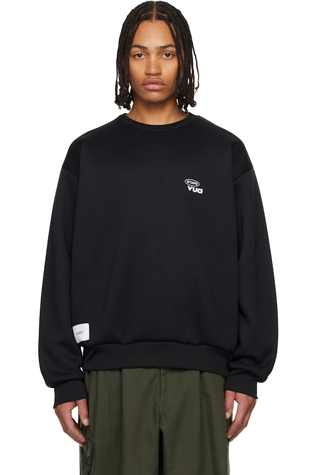 Толстовка с раной Wtaps, черный
Толстовка с раной Wtaps, черный