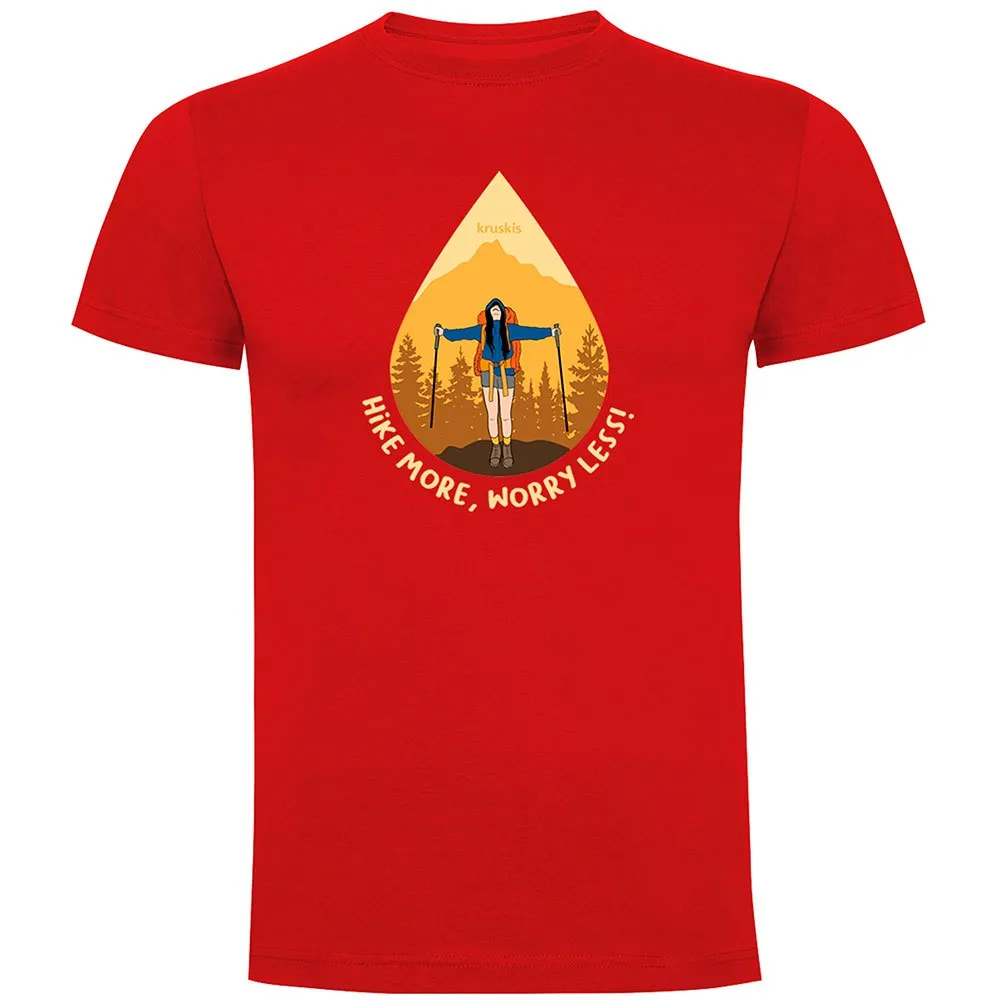 Футболка Kruskis Hike More, красный 
Футболка Kruskis Hike More, красный