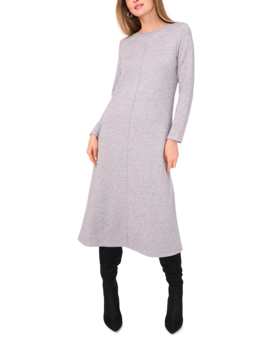 Женское миди-платье с ребристым воротником и длинными рукавами Vince Camuto, Lightt Heather Gray
Женское миди-платье с ребристым воротником и длинными рукавами Vince Camuto, Lightt Heather Gray