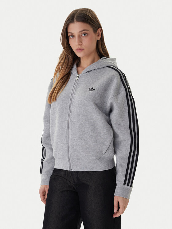 Свитшот regular fit adicolor 3-Stripes JY2620 Adidas, серый
Свитшот regular fit adicolor 3-Stripes JY2620 Adidas, серый