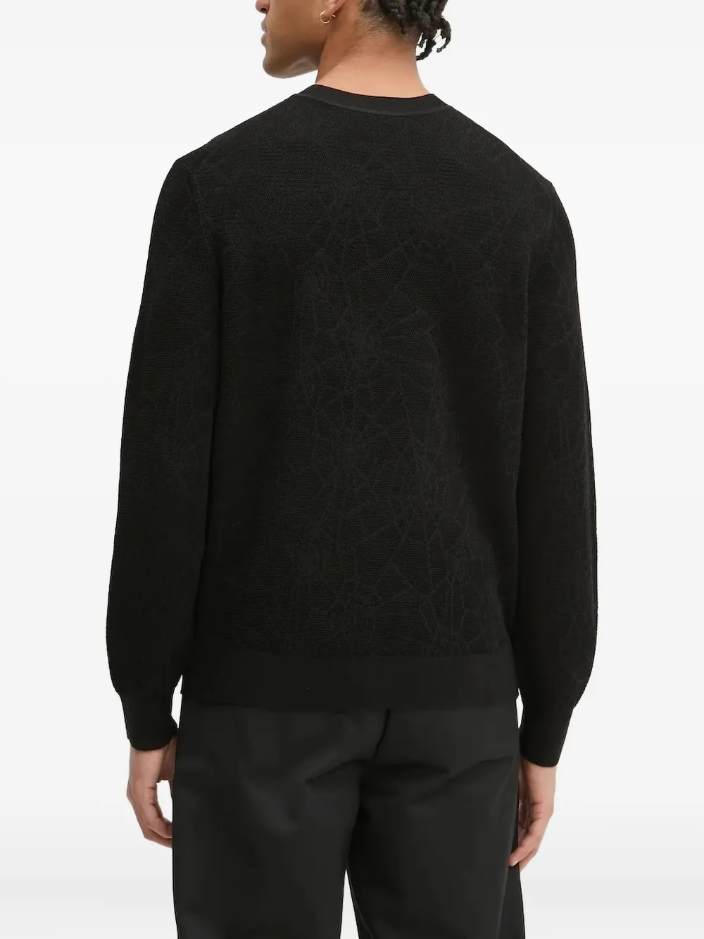 Свитер с нашивкой-логотипом HUGO, черный
Свитер с нашивкой-логотипом HUGO, черный