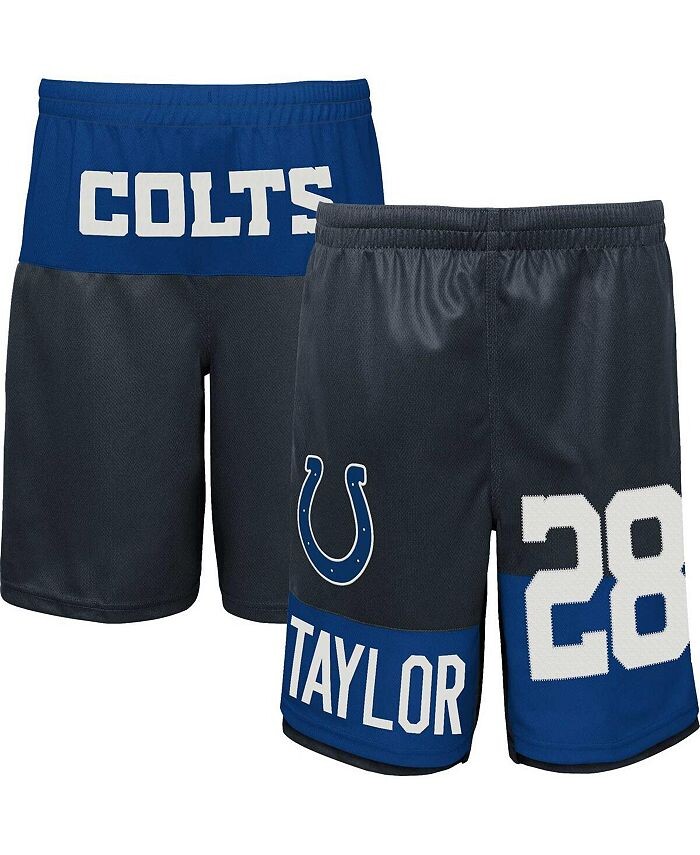 Шорты Big Boys Jonathan Taylor Navy Indianapolis Colts с именем и номером игрока Outerstuff, синий
Шорты Big Boys Jonathan Taylor Navy Indianapolis Colts с именем и номером игрока Outerstuff, синий