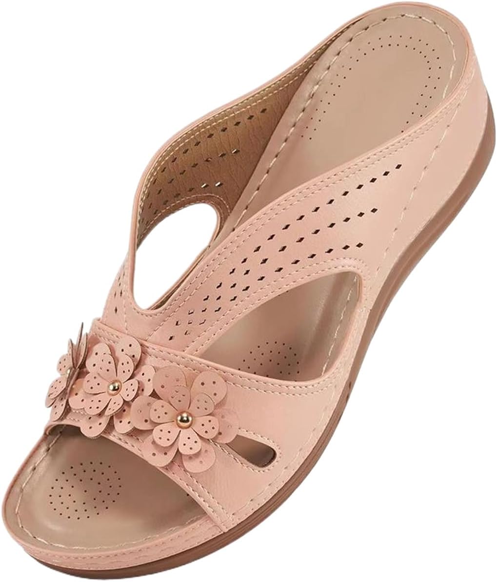 Летние сандалии для женщин с открытым носком, на платформе и танкетке, с цветочным декором, пляжные сандалии, легкие, нарядные, повседневные, на удобной подошве для прогулок Wabkderpu, розовый
Летние сандалии для женщин с открытым носком, на платформе и танкетке, с цветочным декором, пляжные сандалии, легкие, нарядные, повседневные, на удобной подошве для прогулок Wabkderpu, розовый
