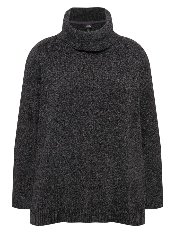 Большой свитер графитово-серого цвета Ulla Popken
Большой свитер графитово-серого цвета Ulla Popken