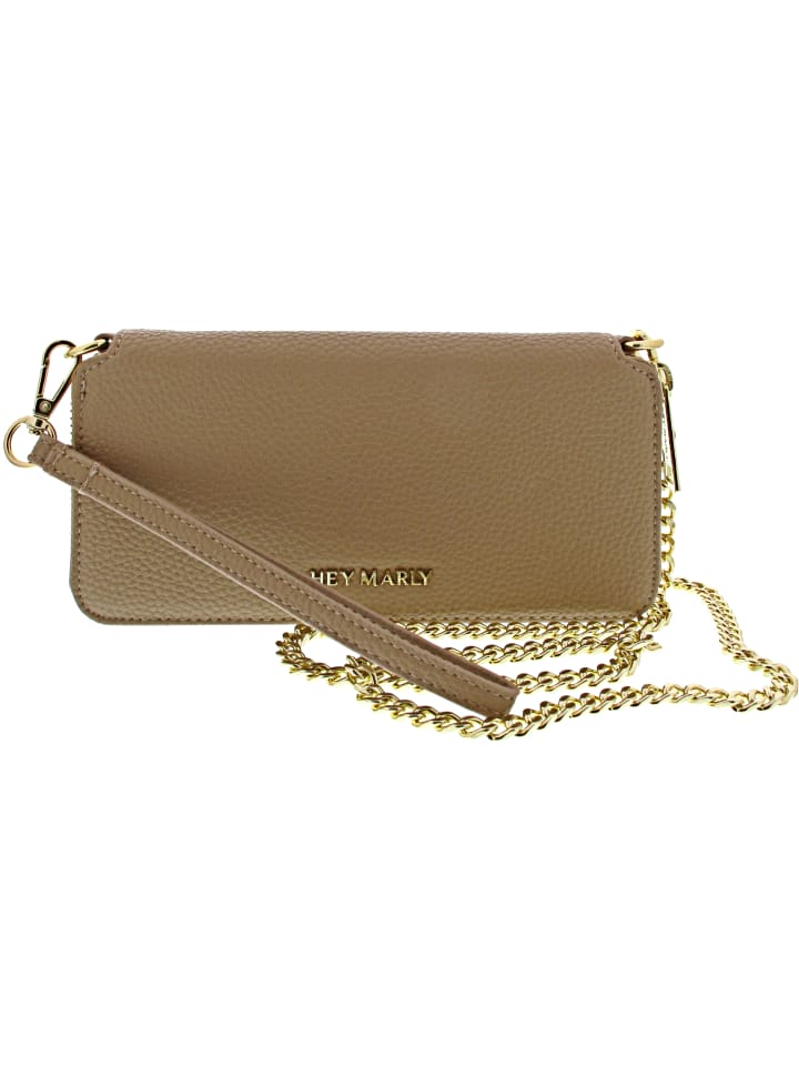 Hey Marly Элегантный кошелек на цепочке бежевого цвета
Hey Marly Элегантный кошелек на цепочке бежевого цвета