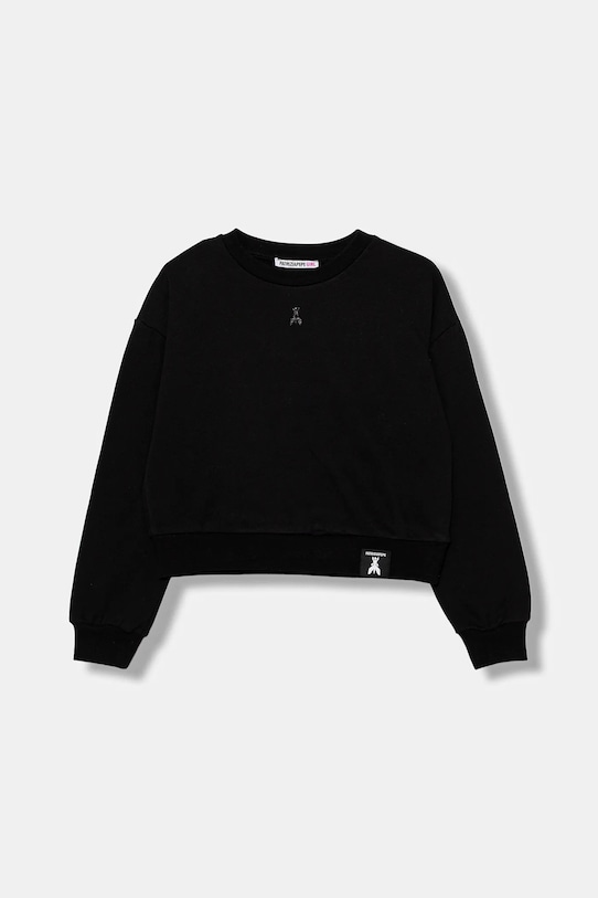 Детская хлопковая толстовка J315 Patrizia Pepe, черный
Детская хлопковая толстовка J315 Patrizia Pepe, черный