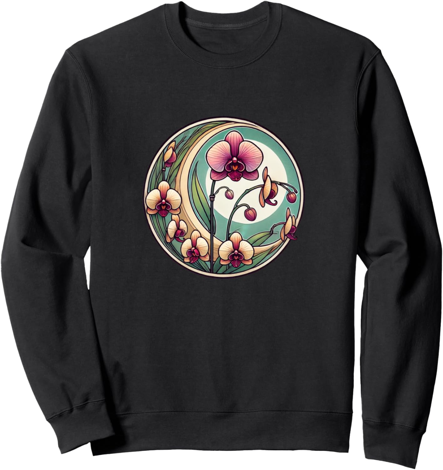 Иллюстрация орхидеи в стиле модерн. Толстовка с изображением орхидеи Vintage Orchid Lover Snugg, черный
Иллюстрация орхидеи в стиле модерн. Толстовка с изображением орхидеи Vintage Orchid Lover Snugg, черный