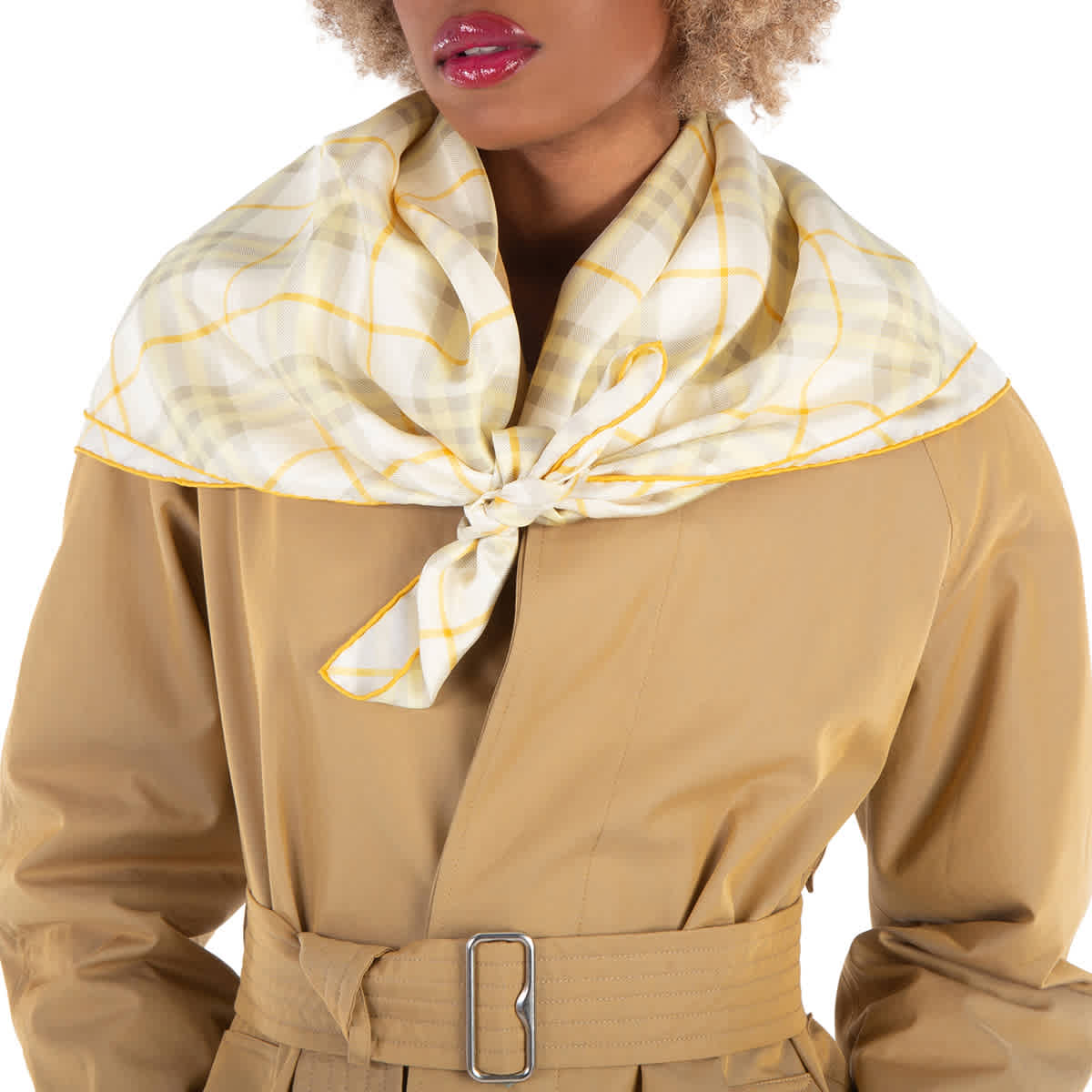 Квадратный шелковый шарф Burberry Check в цвете «пшеница», Wheat
Квадратный шелковый шарф Burberry Check в цвете «пшеница», Wheat