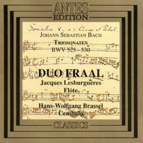 CD диск Bach / Duo Fraal: Trio Sonatas BWV 525-530
CD диск Bach / Duo Fraal: Trio Sonatas BWV 525-530