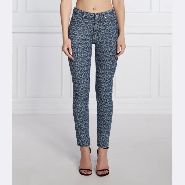 Джинсы скинни-куб скинни Guess, синий
Джинсы скинни-куб скинни Guess, синий