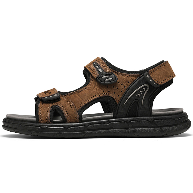 LINGPAO Пляжные сандалии мужские черно-коричневые коричневые, цвет Brown
LINGPAO Пляжные сандалии мужские черно-коричневые коричневые, цвет Brown