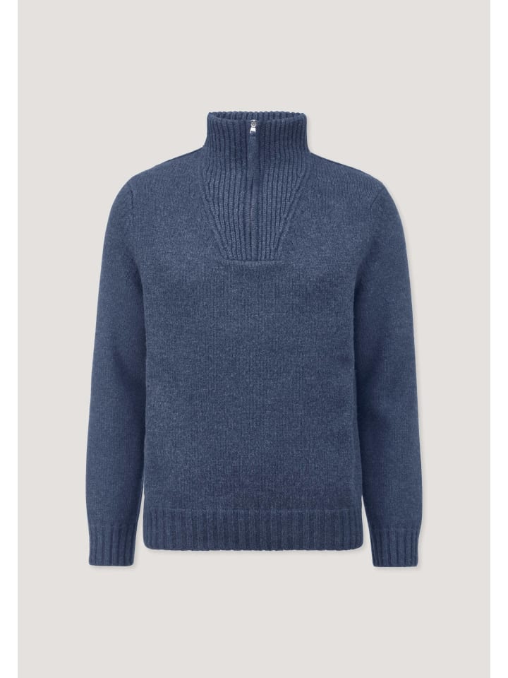 Вязаный свитер Troyer темно-синего цвета Hessnatur
Вязаный свитер Troyer темно-синего цвета Hessnatur