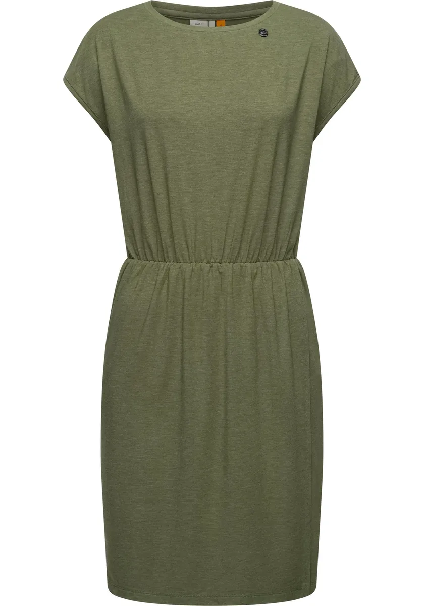 Платье из трикотажа Ragwear "Copr", стильное платье-рубашка с рюшами, зеленый
Платье из трикотажа Ragwear "Copr", стильное платье-рубашка с рюшами, зеленый