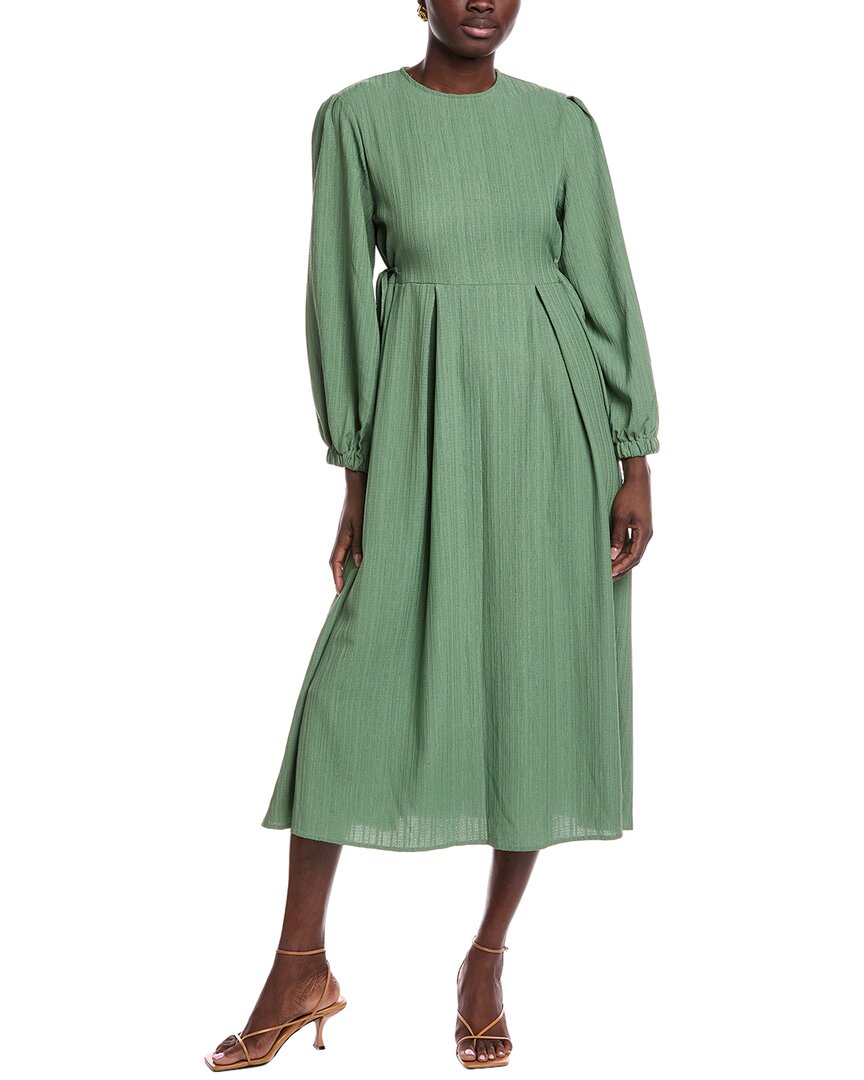 JL LUXE Плиссированное миди-платье, зеленый
JL LUXE Плиссированное миди-платье, зеленый