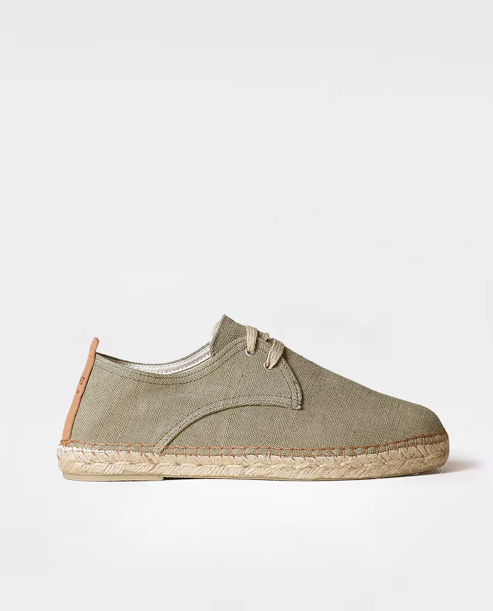 Эспадрильи мужские из однотонной ткани со шнурками Toni Pons, цвет Kaki
Эспадрильи мужские из однотонной ткани со шнурками Toni Pons, цвет Kaki