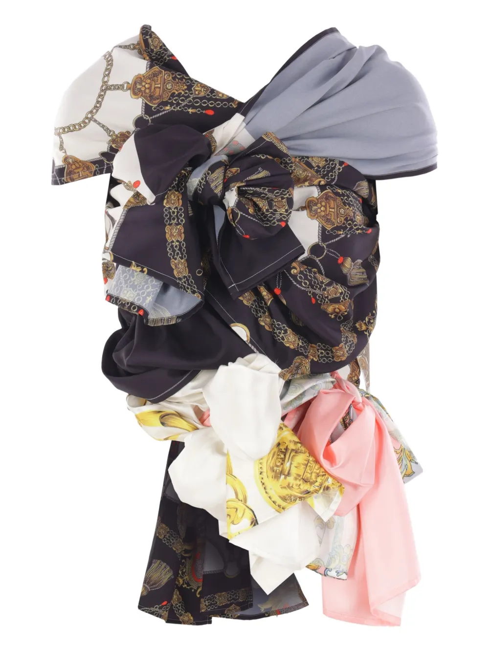 Драпированная блузка с принтом Comme Des Garçons Tao, черный
Драпированная блузка с принтом Comme Des Garçons Tao, черный