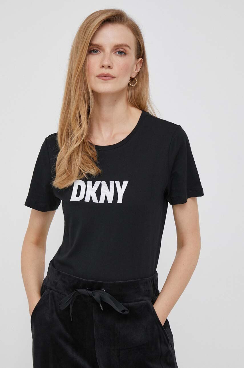 Хлопковая футболка Dkny, черный
Хлопковая футболка Dkny, черный