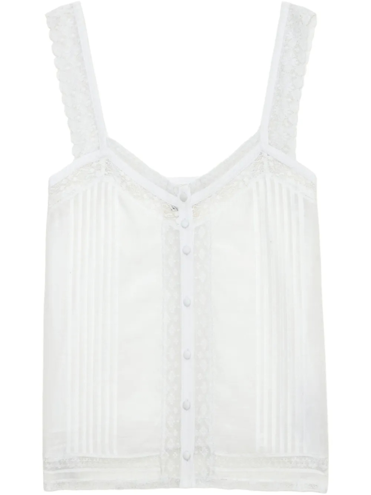 Майка Zadig&Voltaire Celite, белый
Майка Zadig&Voltaire Celite, белый