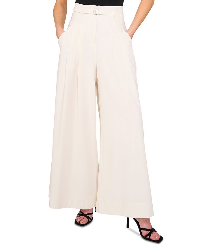 Брюки с высокой талией и поясом CeCe, белый
Брюки с высокой талией и поясом CeCe, белый