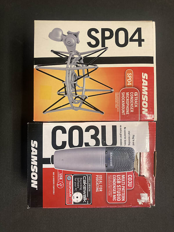 Микрофон Samson C03U Multi-Pattern USB Studio Condenser Mic
Микрофон Samson C03U Multi-Pattern USB Studio Condenser Mic