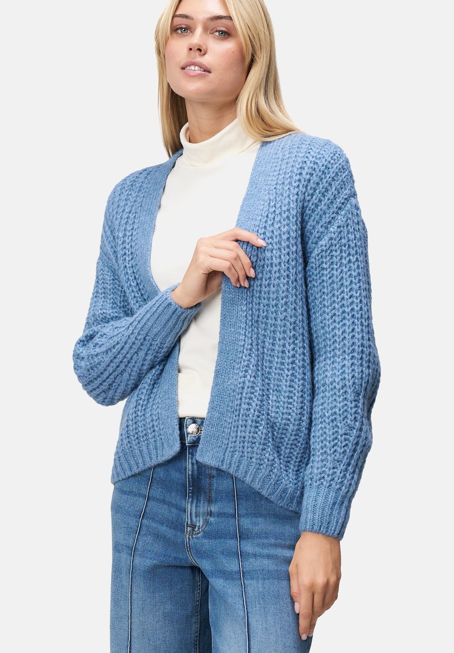 Кардиган zero GROB OFFENER STYLE, Middle Blue Melange/Blue
Кардиган zero GROB OFFENER STYLE, Middle Blue Melange/Blue