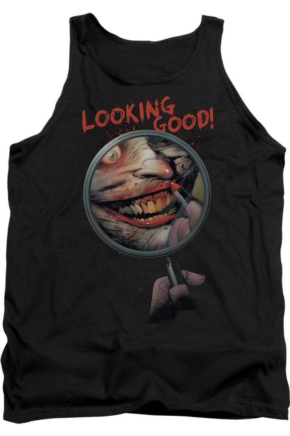 Бэтмен Выглядит Хорошо Взрослая Майка Gildan, черный
Бэтмен Выглядит Хорошо Взрослая Майка Gildan, черный