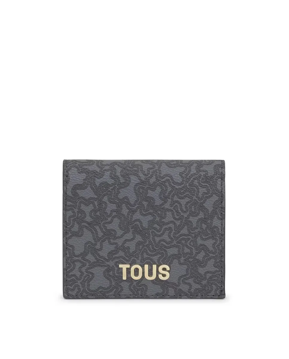 Маленький женский кошелек Kaos Mini Lines с напечатанным держателем для карт Tous, темно-серый
Маленький женский кошелек Kaos Mini Lines с напечатанным держателем для карт Tous, темно-серый