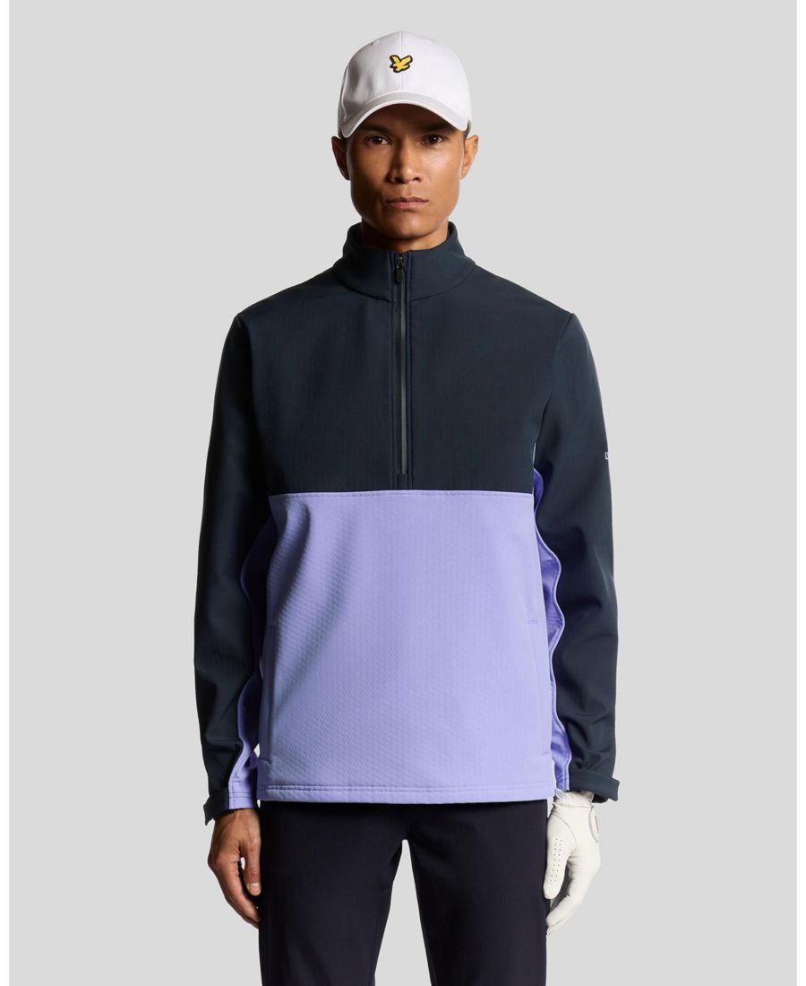 Мужская ветровка для гольфа с половинной молнией Lyle & Scott, Moonlight/ dark navy
Мужская ветровка для гольфа с половинной молнией Lyle & Scott, Moonlight/ dark navy