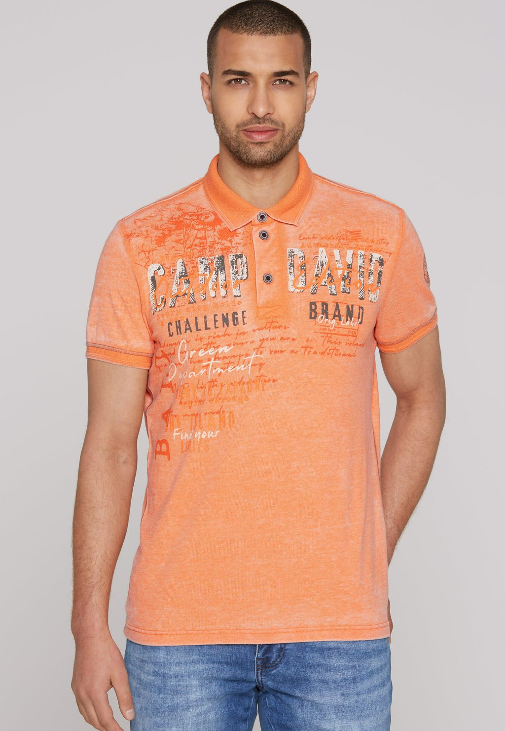 Рубашка поло MIT LOGO ARTWORKS Camp David, оранжевый
Рубашка поло MIT LOGO ARTWORKS Camp David, оранжевый
