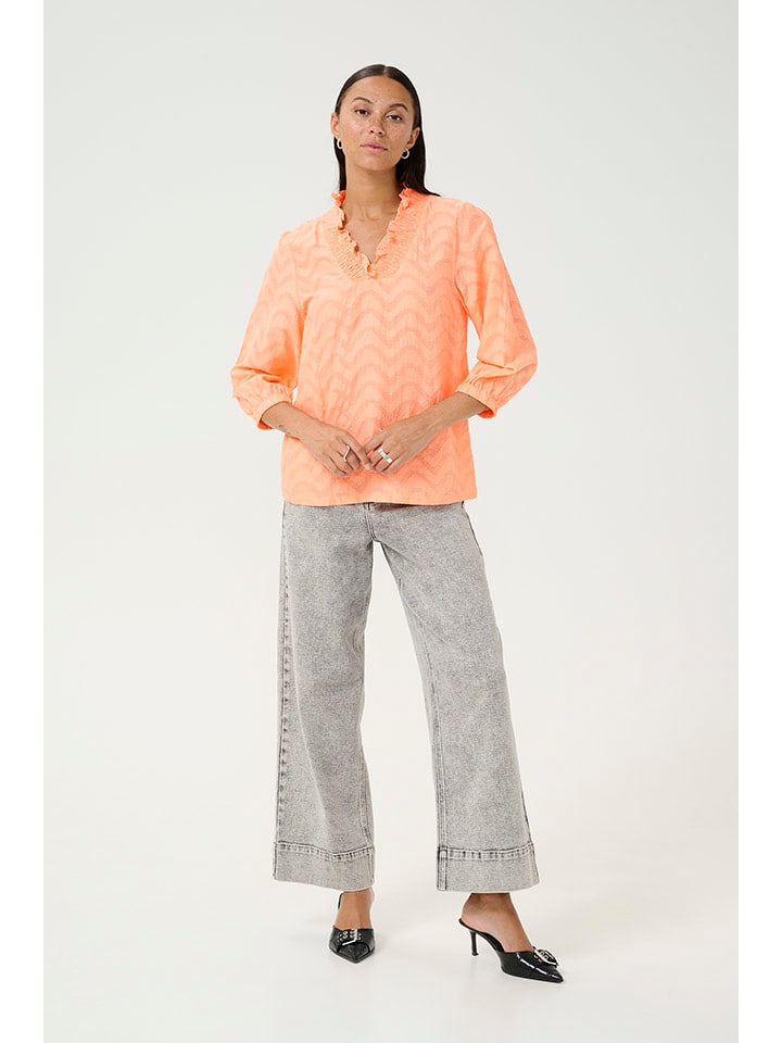 Блузка Kaffe, оранжевый
Блузка Kaffe, оранжевый