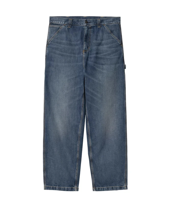 Свободные прямые джинсы-клеш Carhartt Wip, синий
Свободные прямые джинсы-клеш Carhartt Wip, синий