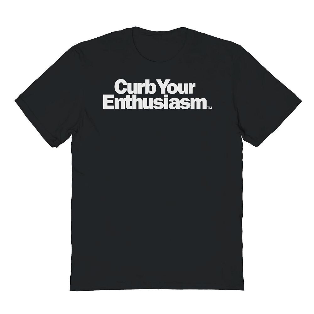 Мужская футболка с логотипом Curb Your Enthusiasm и графикой Curb Your Enthusiasm Licensed Character, черный
Мужская футболка с логотипом Curb Your Enthusiasm и графикой Curb Your Enthusiasm Licensed Character, черный