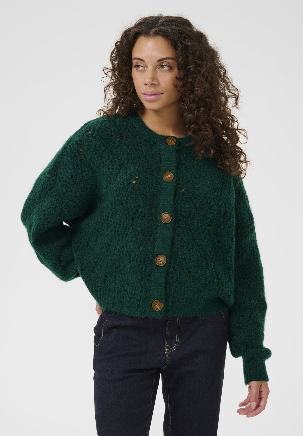 Кардиган KIMMY Culture, темно-зеленый
Кардиган KIMMY Culture, темно-зеленый