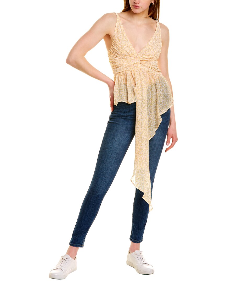 Sabina Musaev Топ из шелковой смеси Brize Sabina Musayev, желтый 
Sabina Musaev Топ из шелковой смеси Brize Sabina Musayev, желтый