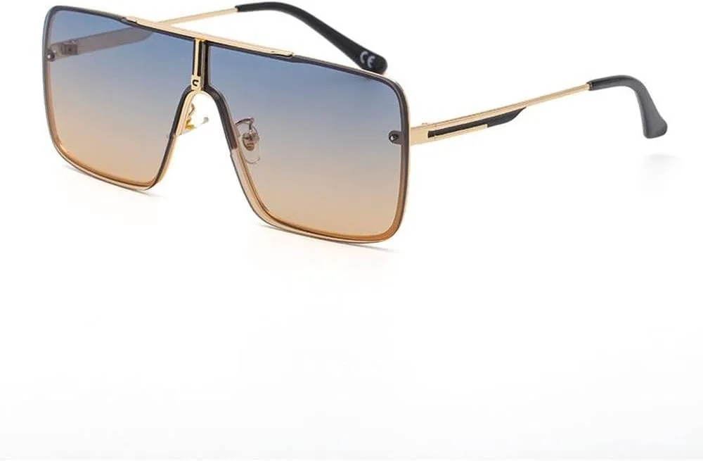 Модные солнцезащитные очки большого размера для мужчин, металлическая оправа, роскошные солнцезащитные очки в стиле ретро для мужчин LVTFCO, C5greenorange
Модные солнцезащитные очки большого размера для мужчин, металлическая оправа, роскошные солнцезащитные очки в стиле ретро для мужчин LVTFCO, C5greenorange