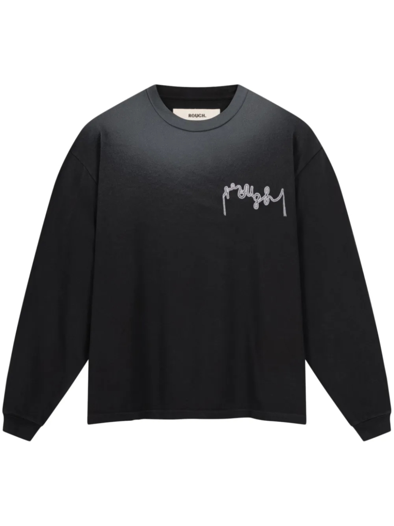 ROUGH. хлопковая толстовка, черный
ROUGH. хлопковая толстовка, черный