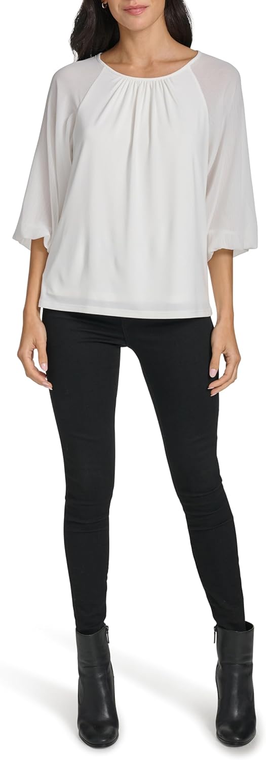 Женский топ с длинным рукавом Calvin Klein, Cream
Женский топ с длинным рукавом Calvin Klein, Cream