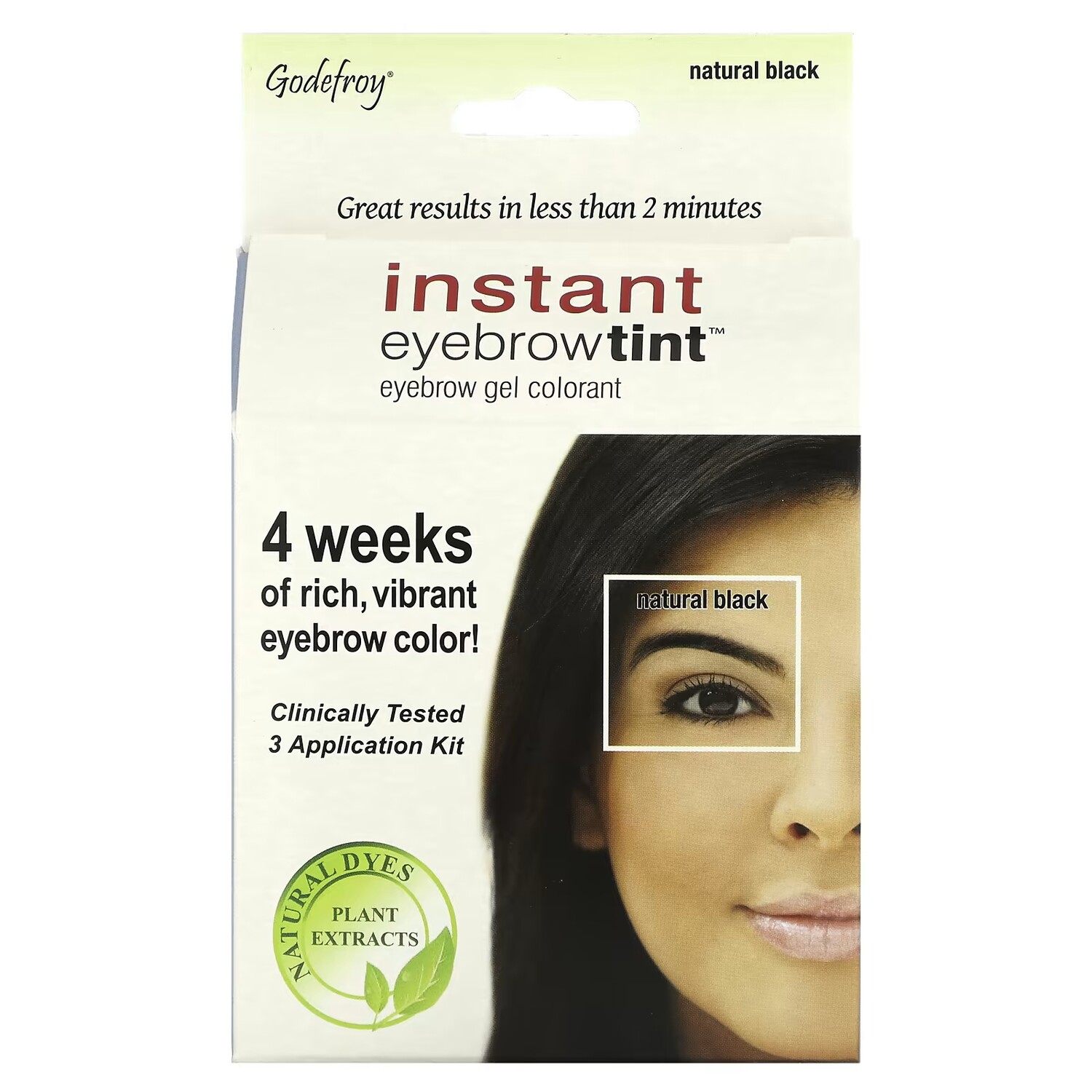 Тинт Godefroy Instant Eyebrow Natural Black
Тинт Godefroy Instant Eyebrow Natural Black