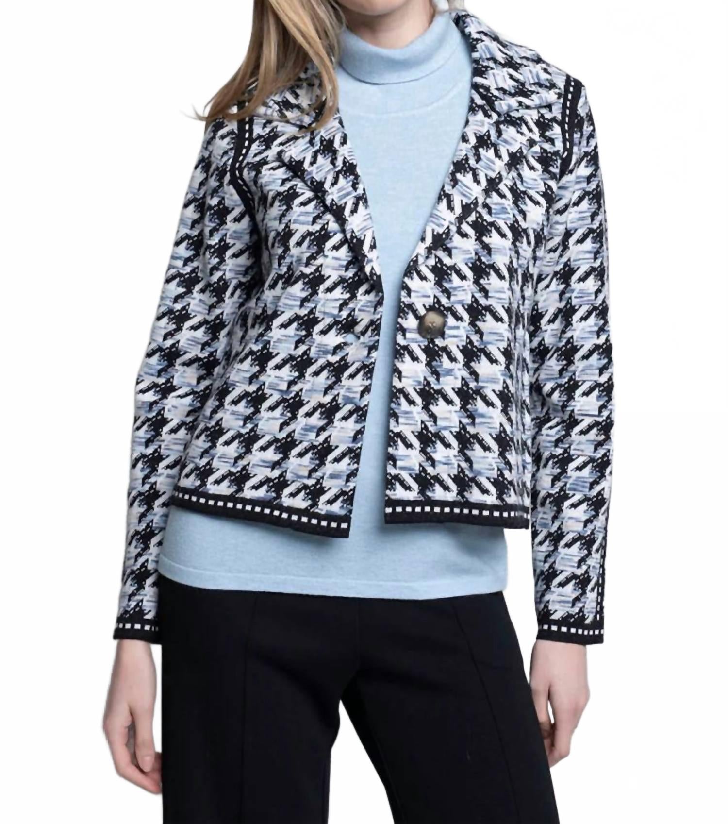 Короткая клетчатая куртка синего цвета Picadilly, Blue Multi
Короткая клетчатая куртка синего цвета Picadilly, Blue Multi