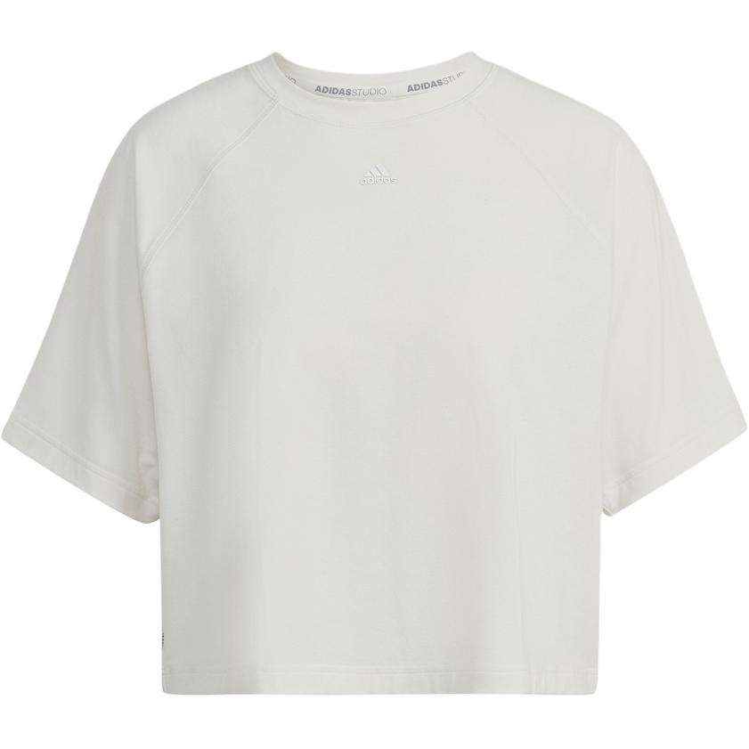 Женский серо-белый топ Adidas
Женский серо-белый топ Adidas