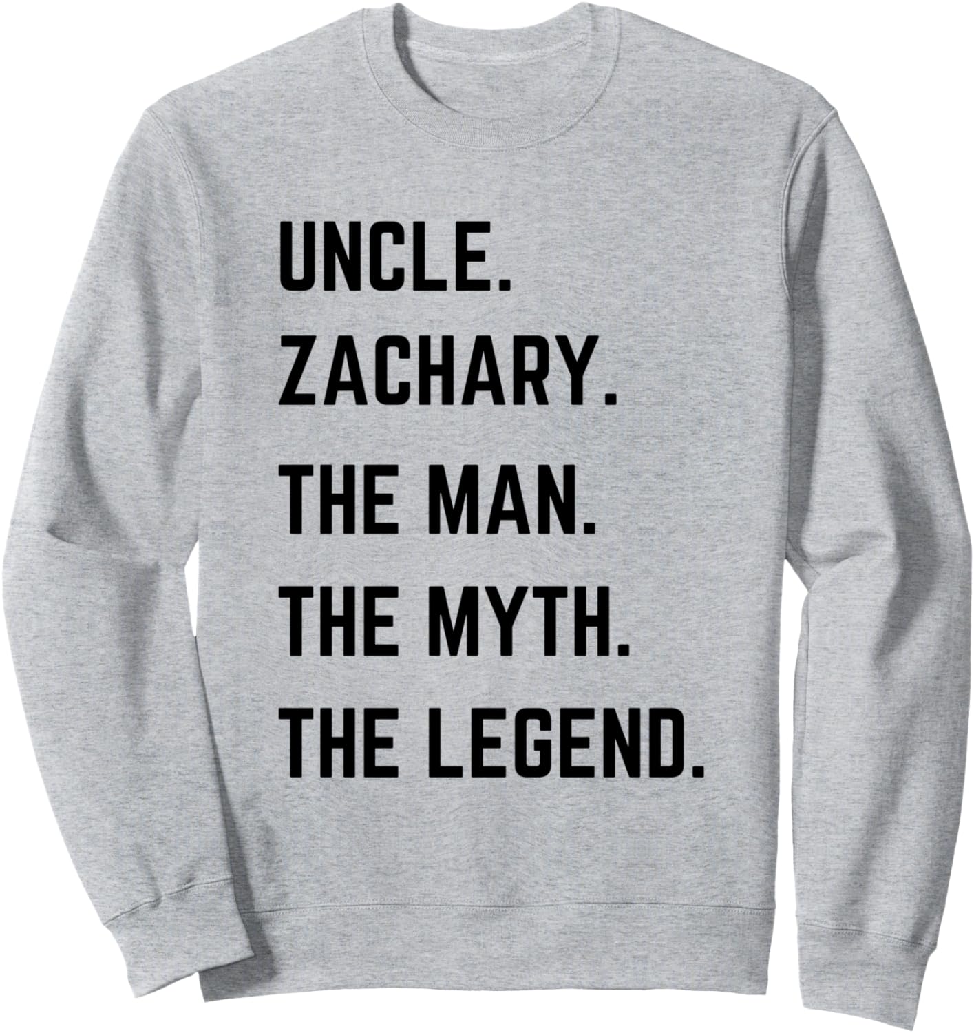 Толстовка ко Дню отца «Дядя Захари: Человек, Миф, Легенда» Uncle The Man The Myth The Legend Mens Gifts, серый
Толстовка ко Дню отца «Дядя Захари: Человек, Миф, Легенда» Uncle The Man The Myth The Legend Mens Gifts, серый