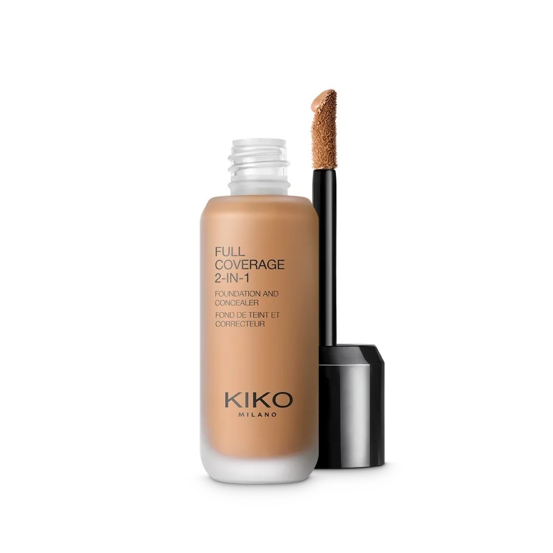 Тональный крем для лица full coverage 2-in-1 Kiko Milano, warm beige 105, объем 25 мл
Тональный крем для лица full coverage 2-in-1 Kiko Milano, warm beige 105, объем 25 мл