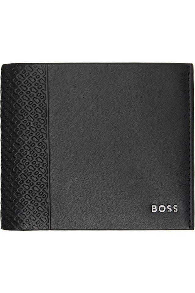 Кошелек из козьей кожи Boss, черный
Кошелек из козьей кожи Boss, черный