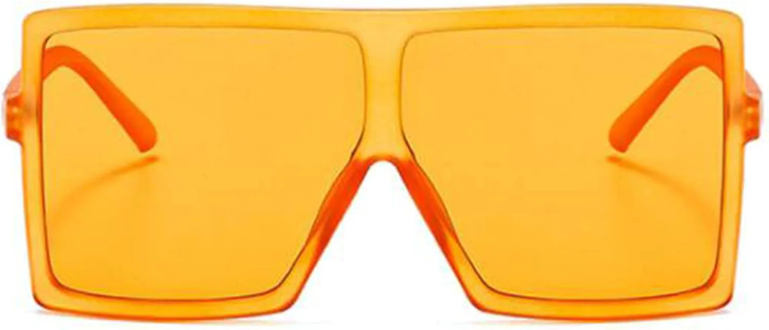 Квадратные солнцезащитные очки большого размера для женщин и мужчин, ультралегкие, модные, с плоской верхней частью, большие солнцезащитные очки Kyiduo, Clear Orange
Квадратные солнцезащитные очки большого размера для женщин и мужчин, ультралегкие, модные, с плоской верхней частью, большие солнцезащитные очки Kyiduo, Clear Orange