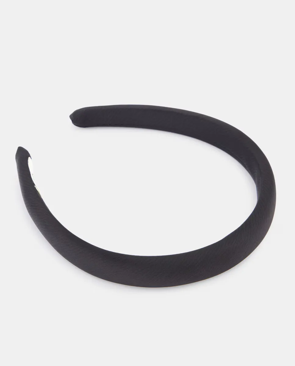 Тонкая мягкая повязка на голову Siena, черный
Тонкая мягкая повязка на голову Siena, черный