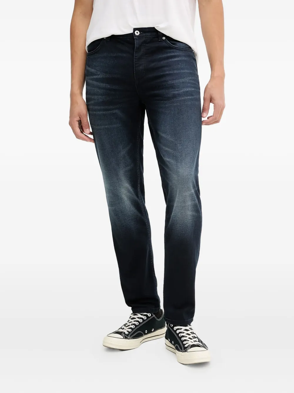 Джинсы с эффектом потертости Hugo, синий
Джинсы с эффектом потертости Hugo, синий