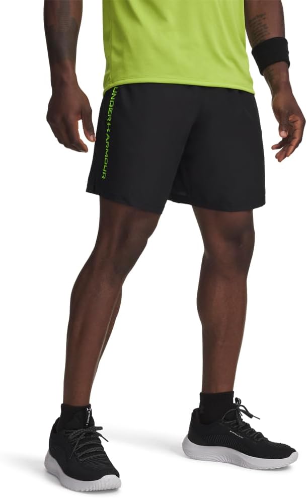 Шорты Under Armour Woven Wordmark, (008) Black/Hyper Green
Шорты Under Armour Woven Wordmark, (008) Black/Hyper Green